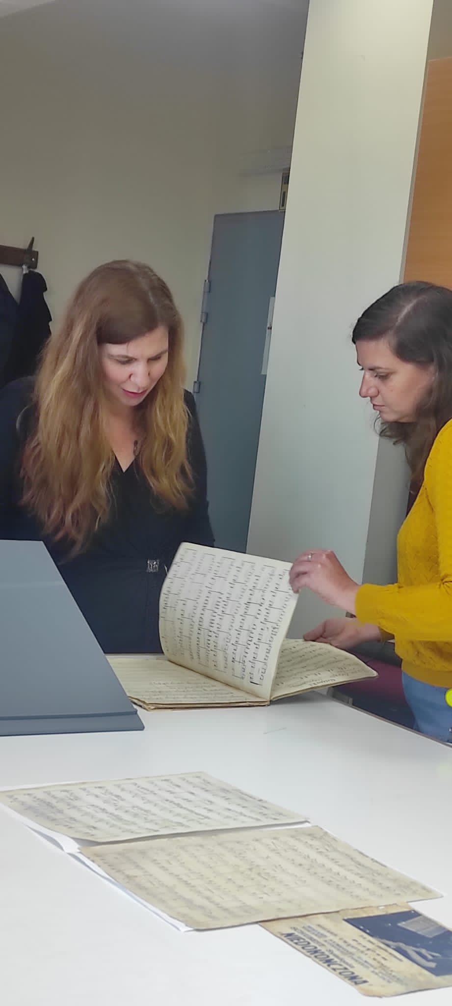 מחברת היומן המקורית של ראובן בן-שם (פלדשוה), בארכיון יד ושם